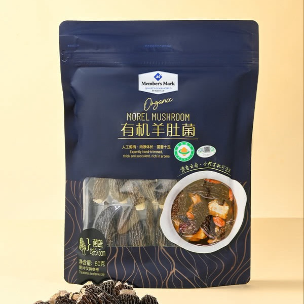 山姆有机羊肚菌 60g 详情图 3