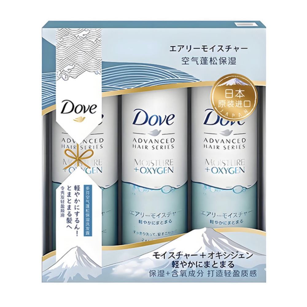 多芬（Dove） 日本进口 空气蓬松保湿洗发露