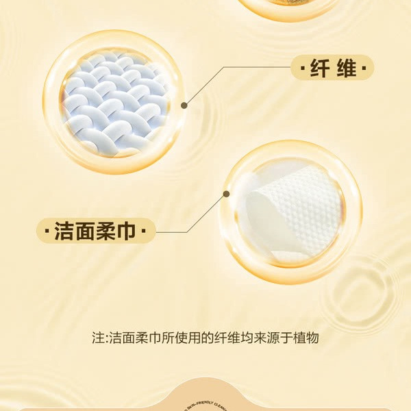 洁面柔巾 60片*12包 详情图 3