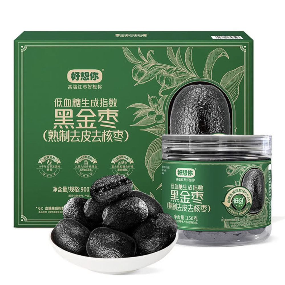 好想你 黑金枣（熟制去皮去核枣）900g