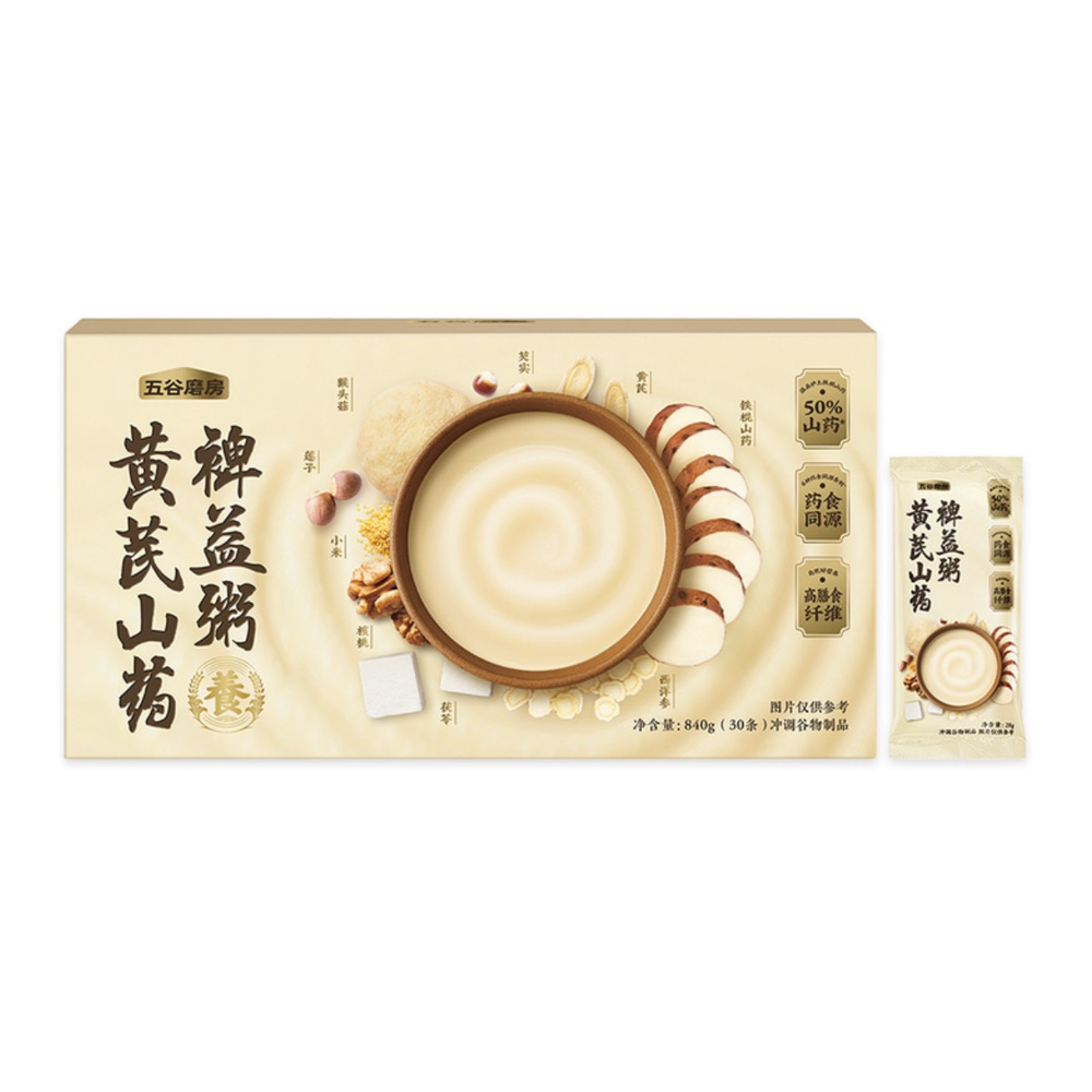 五谷磨房 黄芪山药裨益粥 840g（30条）