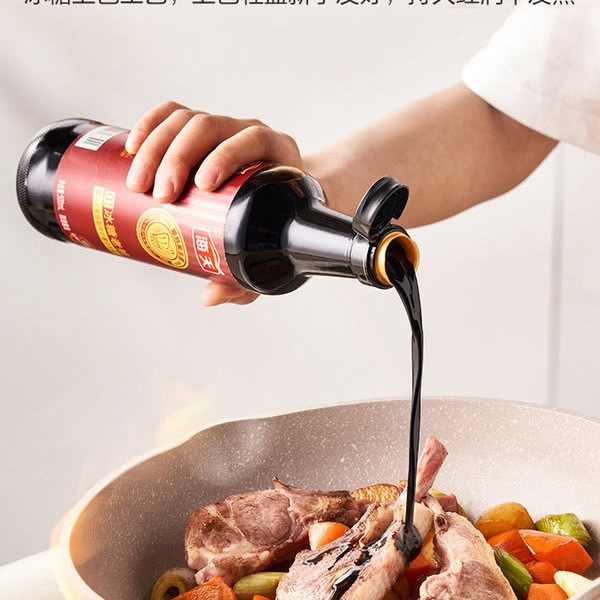 海天0添加 冰糖老抽（酿造酱油）500mL 2瓶 详情图 5