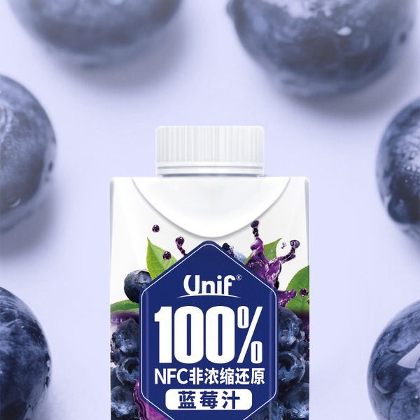 Unif 100%NFC蓝莓汁 200毫升*12瓶 详情图 4