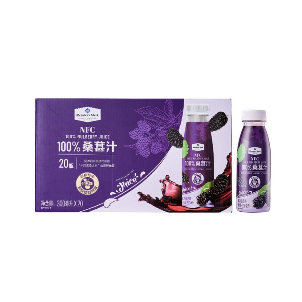 NFC 100%桑葚汁 300mL*20瓶