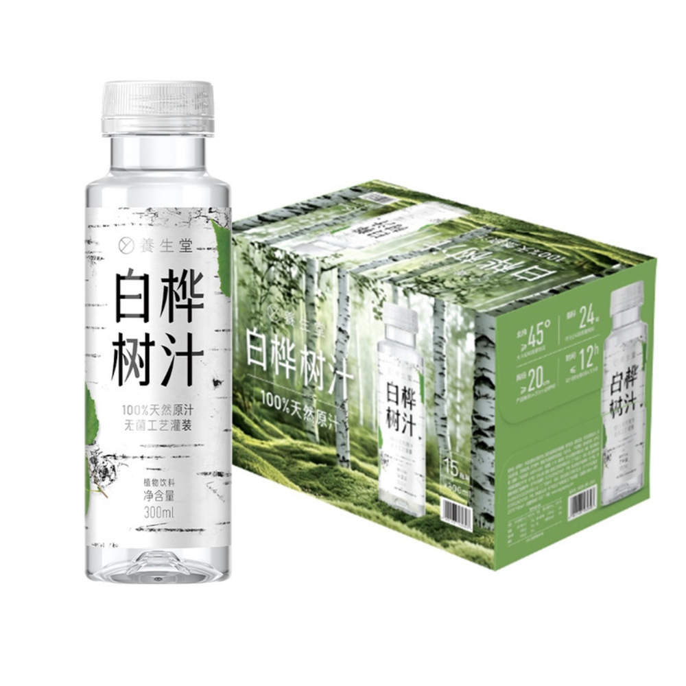 养生堂 白桦树汁 300mL*15瓶