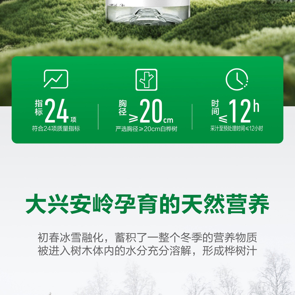 养生堂 白桦树汁 300mL*15瓶 详情图 4