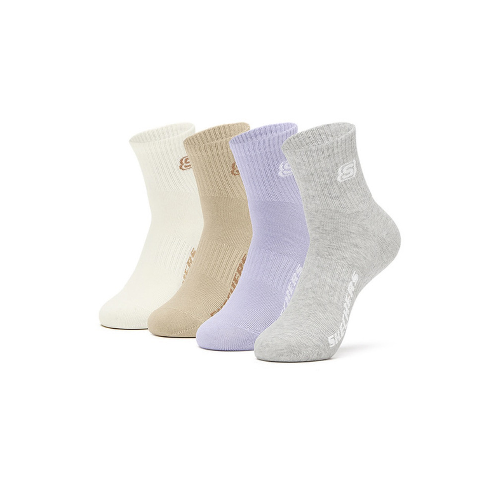 斯凯奇（SKECHERS）女士中筒袜8双装