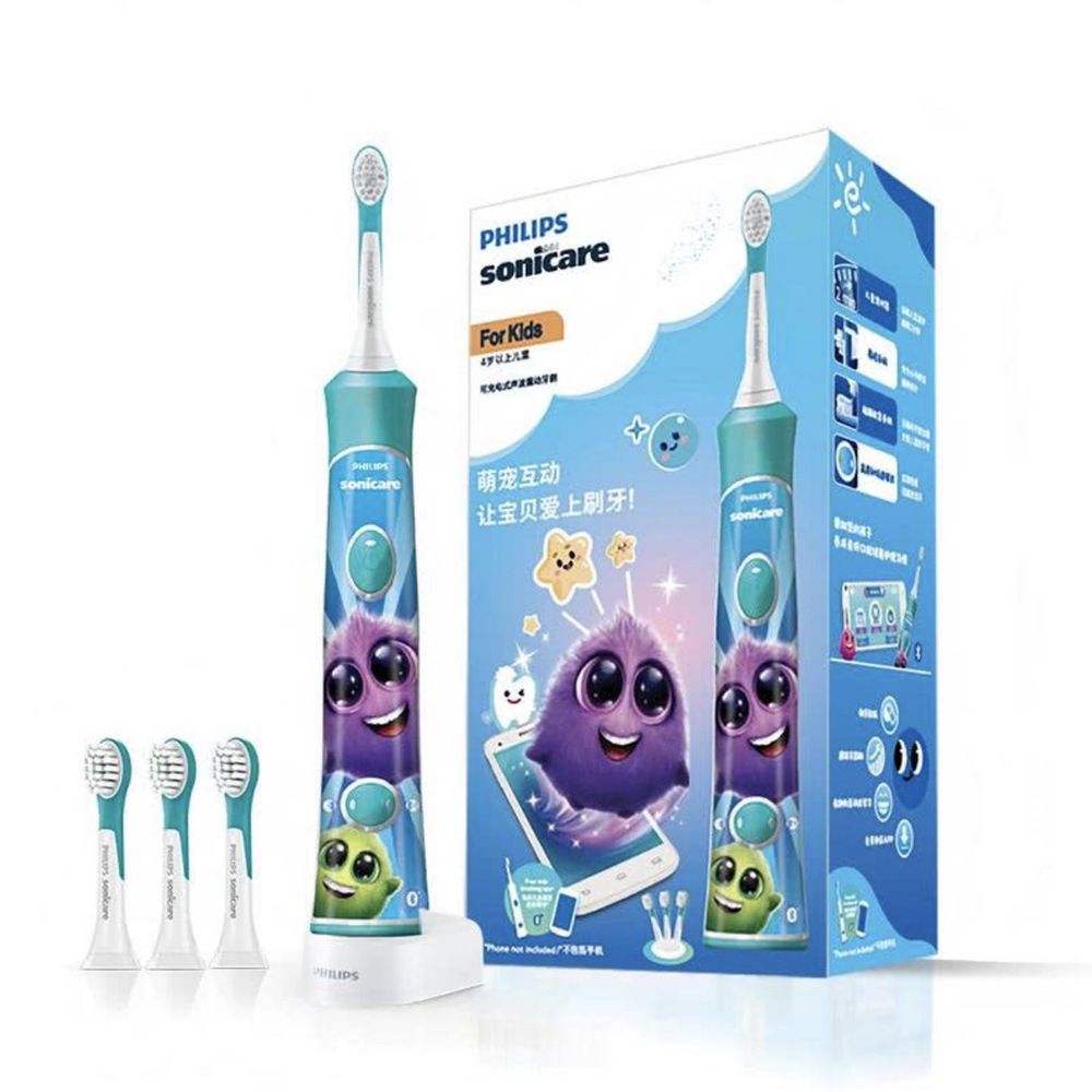 飞利浦 儿童电动牙刷礼盒HX6322