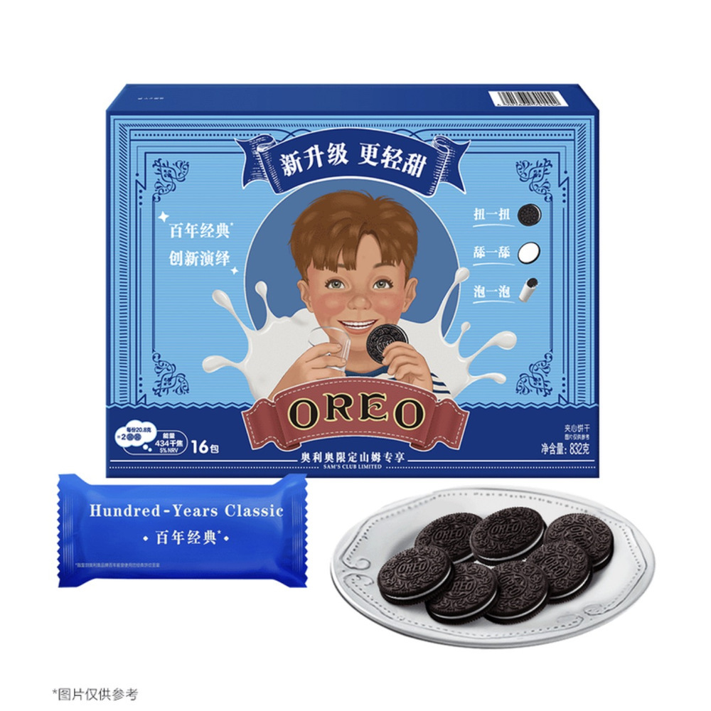 奥利奥/Oreo 复刻经典夹心饼干原味 832g