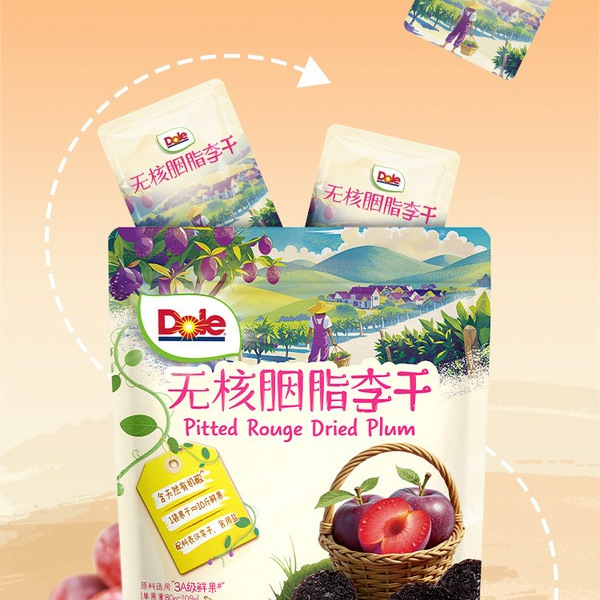 都乐 无核胭脂李干520g 详情图 5