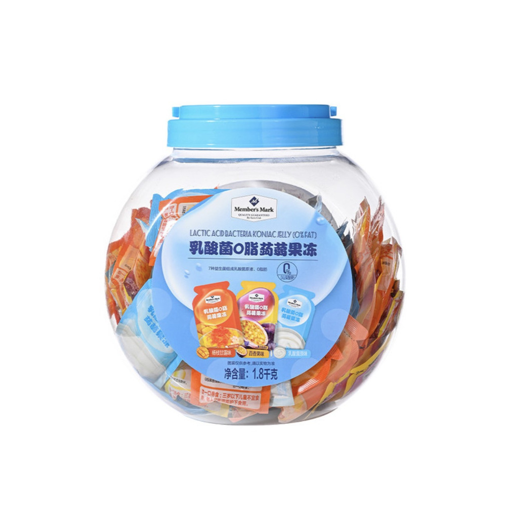 山姆乳酸菌0脂蒟蒻果冻 1.8千克