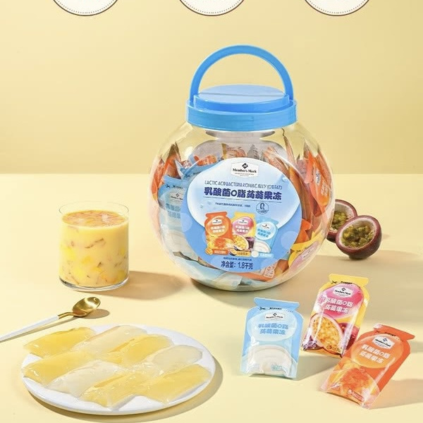 山姆乳酸菌0脂蒟蒻果冻 1.8千克 详情图 6