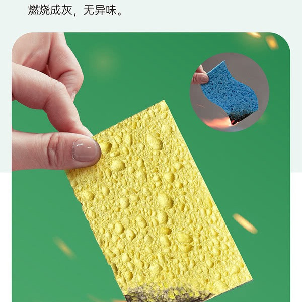 思高 韩国进口 天然木浆棉百洁布12片装（超洁净 6片 防刮擦6片） 详情图 6