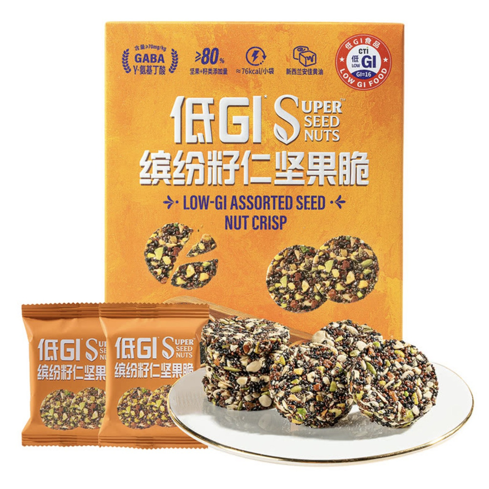 SUPER SEED NUTS 低GI缤纷籽仁坚果脆