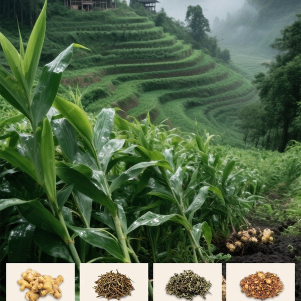 真不二 小黄姜青刺根浴足包礼盒25g*30包 详情图 7