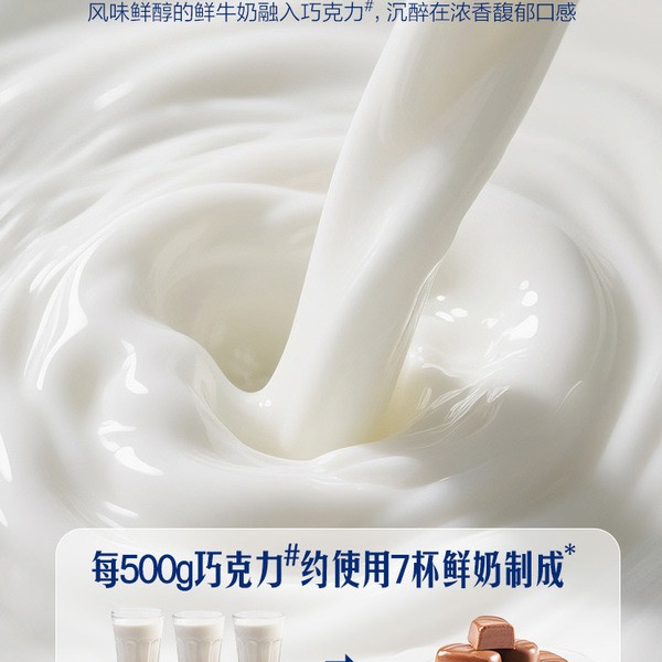 Karl Fazer 芬兰进口 牛奶巧克力制品 500g 详情图 1