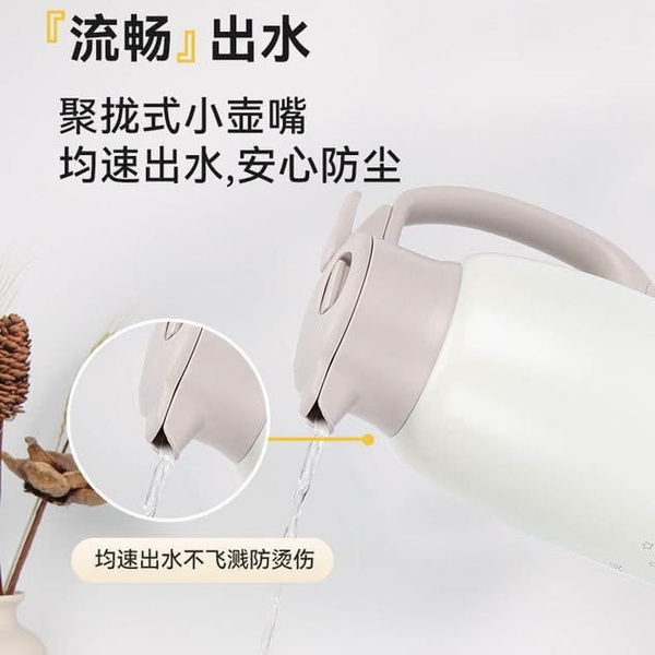 象印不锈钢手提式保温瓶2.0L 详情图 1