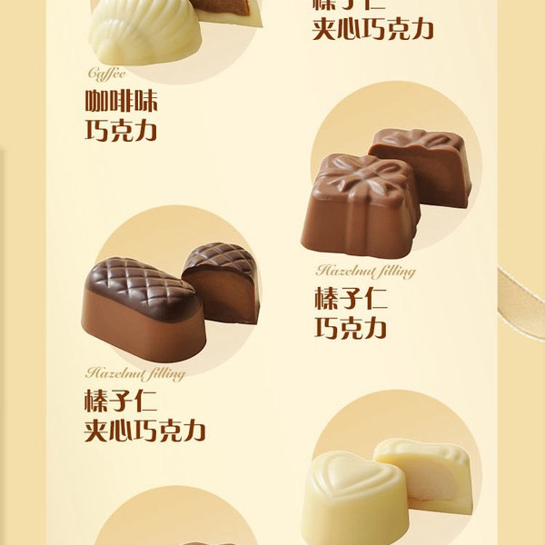 山姆什锦巧克力制品礼盒 250g 详情图 1