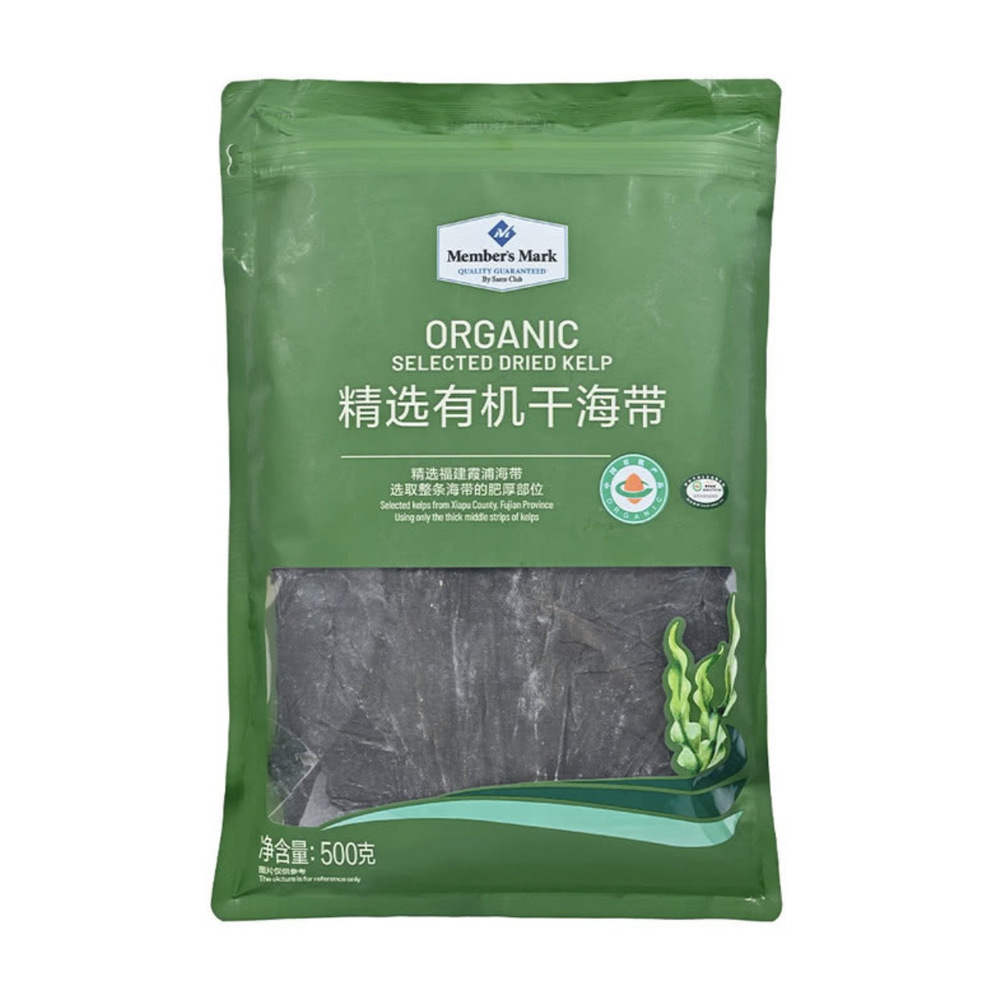 山姆精选有机干海带 500g