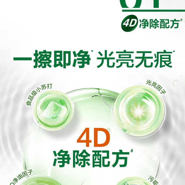 Cif晶杰 厨房速效油污净 500gX4瓶 详情图 4