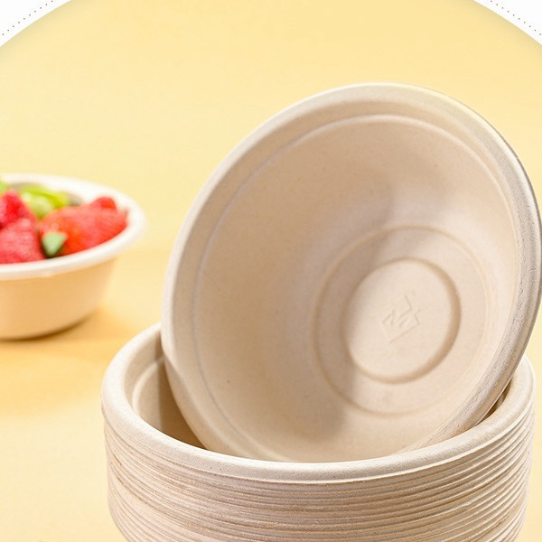 山姆一次性本色纸碗 500ml*120个/袋 详情图 2