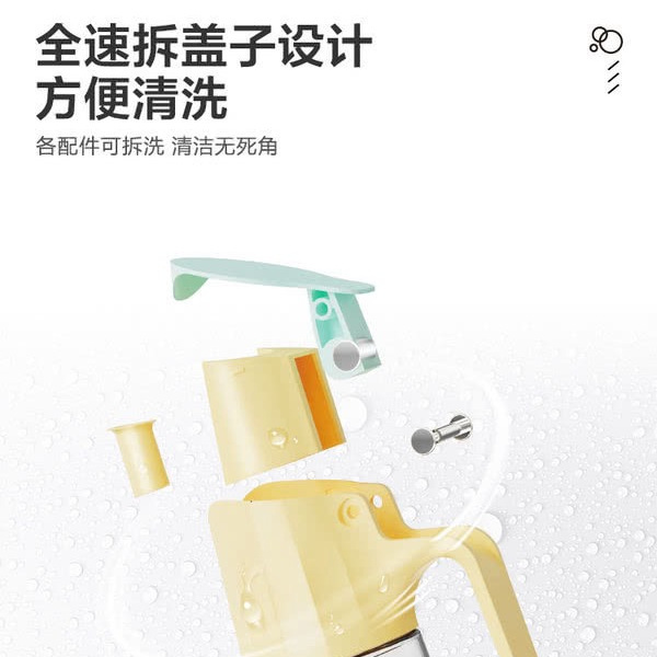 单瓶 Glasslock 玻璃油壶 500毫升 详情图 2