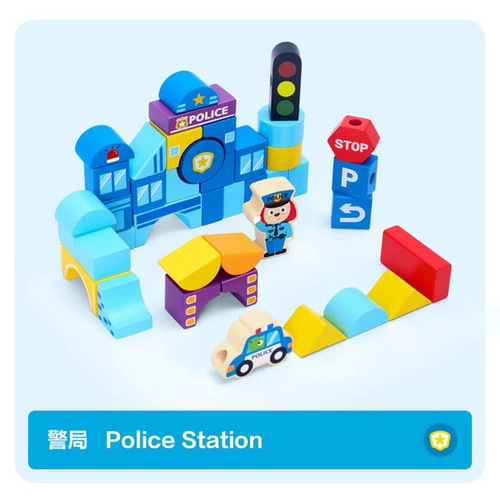 HAPE 益智启蒙三合一积木桶 详情图 4