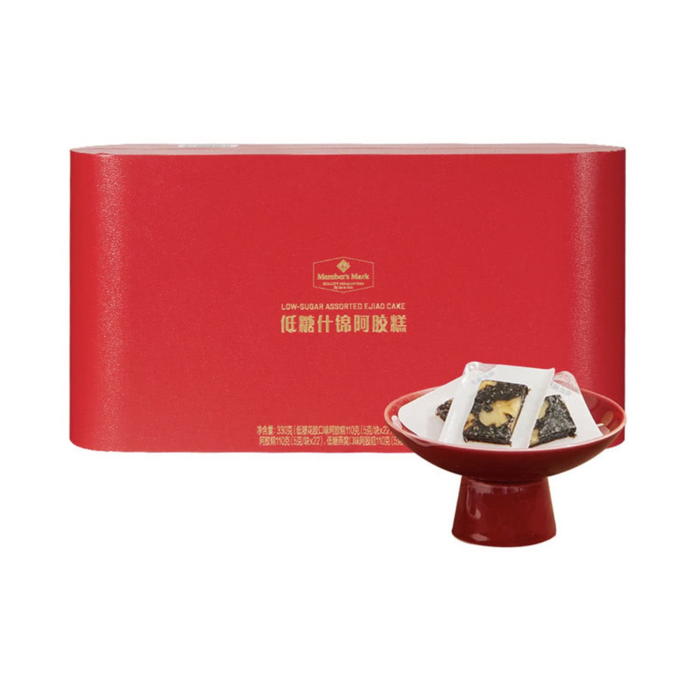 山姆低糖什锦阿胶糕 330g