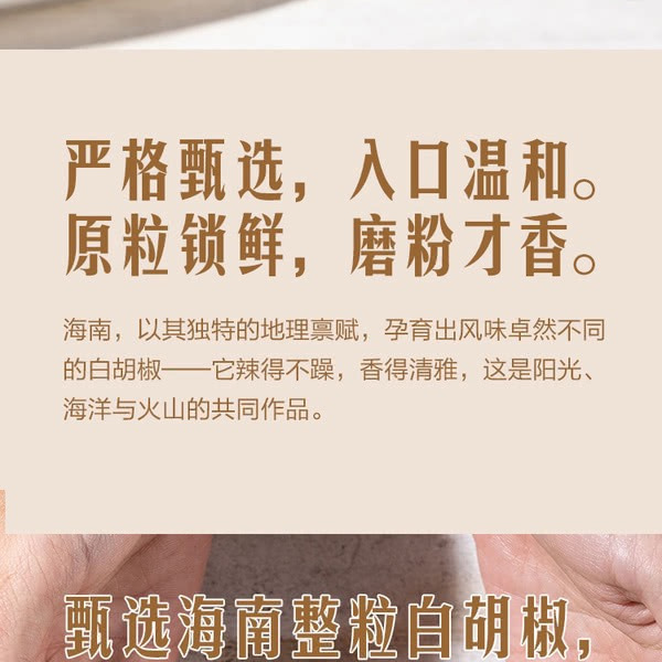 加百味 白胡椒粉 130g*3瓶 详情图 1