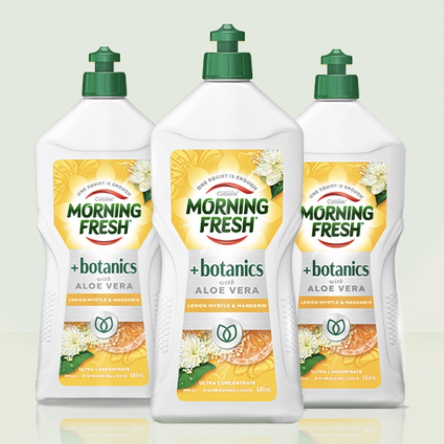 Morning Fresh 超浓缩洗洁精（Botanical系列 柠香甜橘）680mL*3瓶