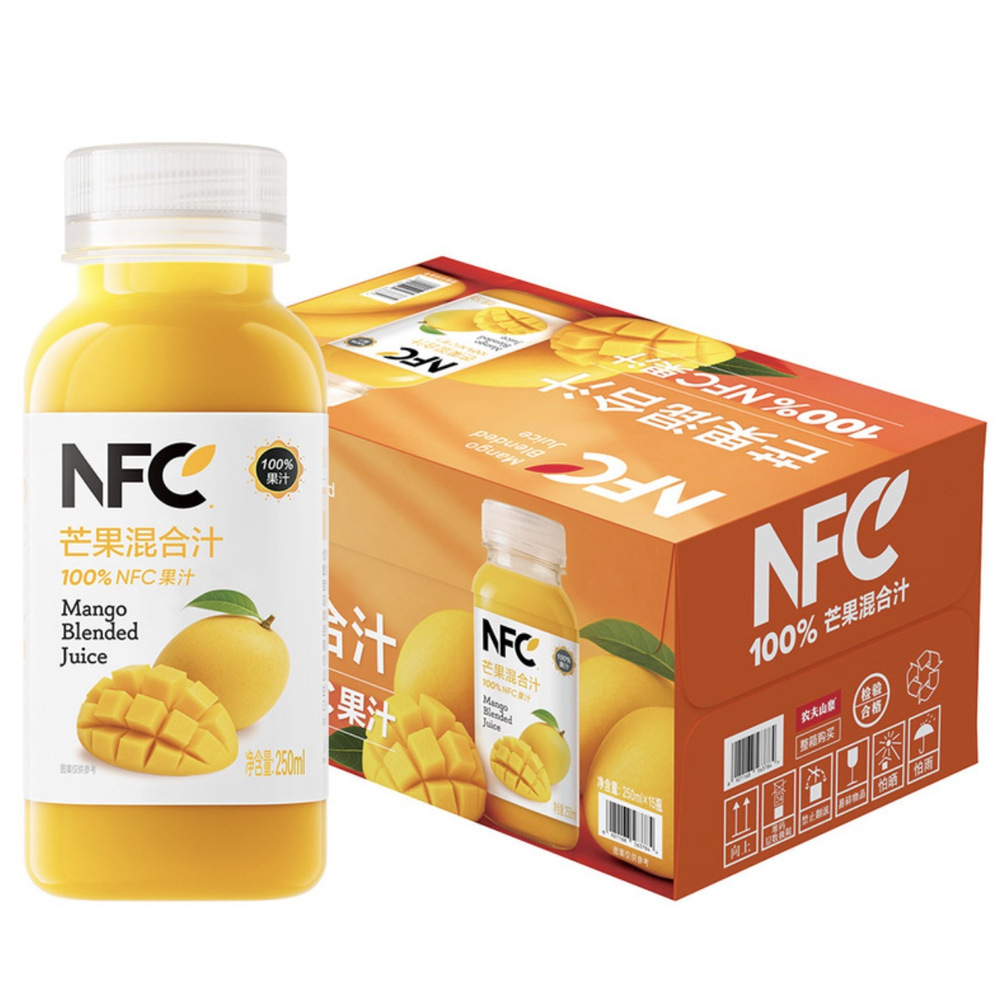 农夫山泉 NFC100%芒果混合汁250mL*15瓶